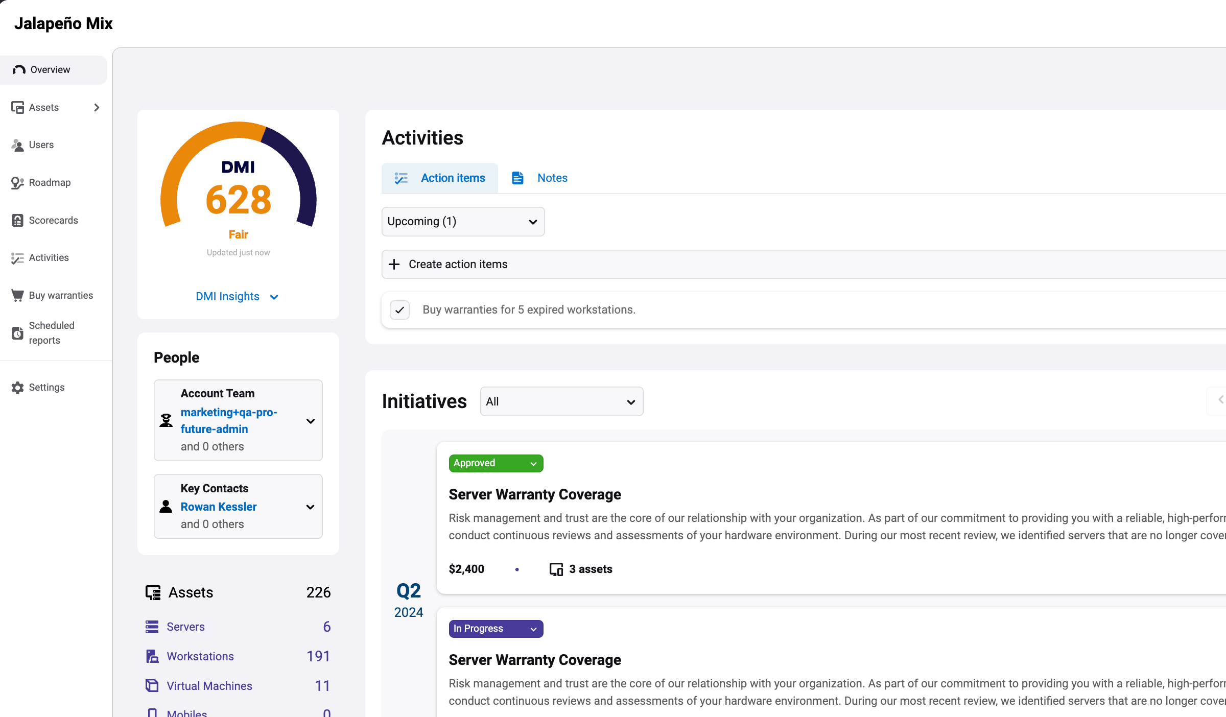 screenshot of ScalePad Lifecycle Manager